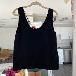 Zara brand new black tank.  Size M